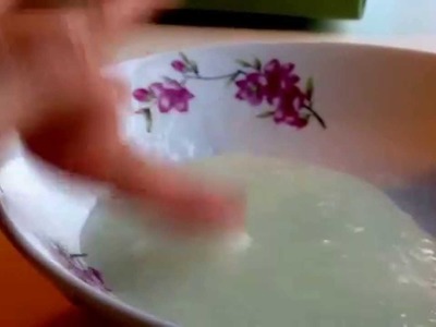 How to make slime ( with shampoo )