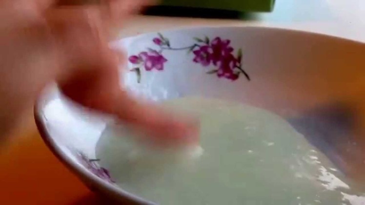 How to make slime ( with shampoo )