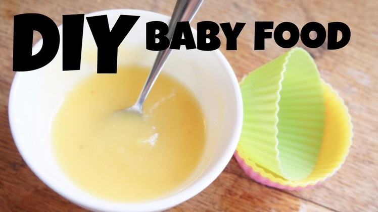 How to Make & Store Baby Food - Stage 1