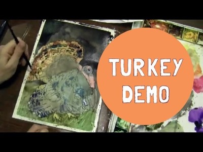 How to Paint a Turkey with Watercolors