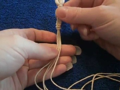 How to Tie an Overhand Knot on Hemp Necklace