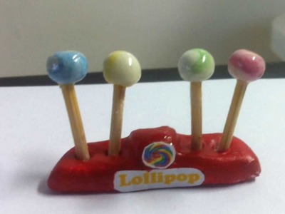 Lollipop - How to make miniature lollipop - Adolllabel by Anapat