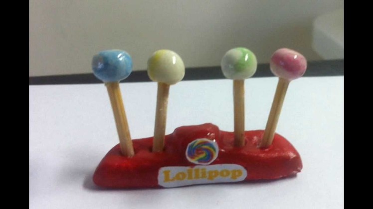 Lollipop - How to make miniature lollipop - Adolllabel by Anapat