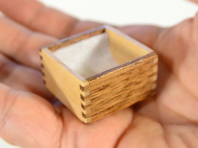 Making a tiny little wooden box