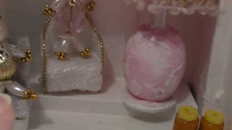 Miniatures Flowers vase, Lamp,Perfume bottles.
