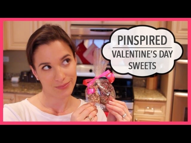 Pinspired | Valentine's Day Sweets | Chocolate Dipped Rice Krispie Treats