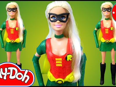 Play Doh Barbie ROBIN Halloween 2014 Inspired Costume Play-Doh Craft N Toys