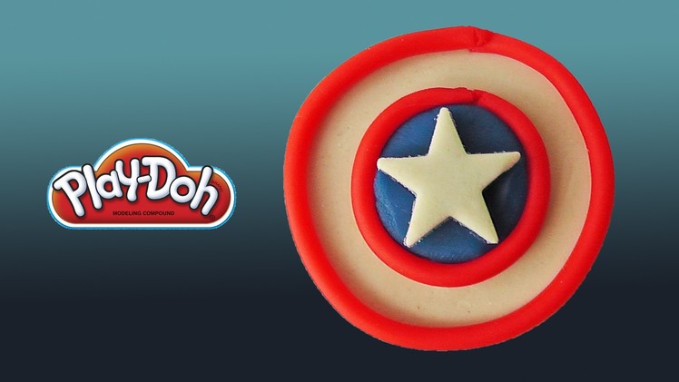 Play Doh Captain America's Shield