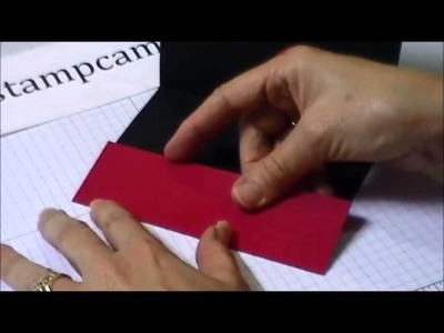 Quick Tip to Create a Money or Gift Card Holder - www.thestampcamp.com.blog.