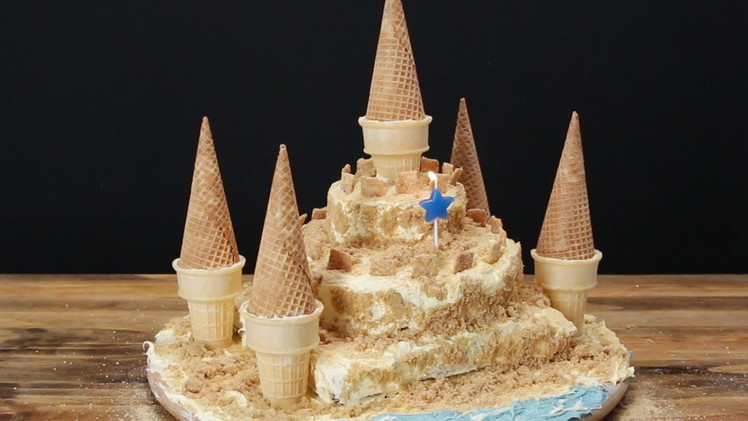Sand Castle Cake