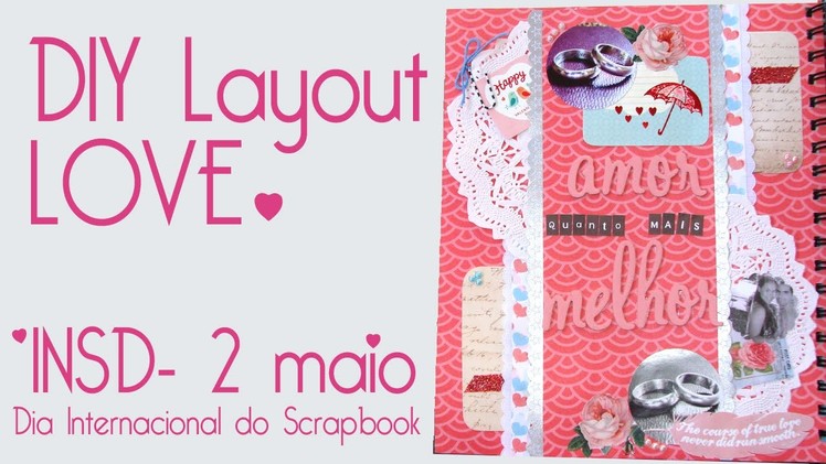 Scrapbook Day INSD - *SORTEIO* - Scrapbook by Tamy