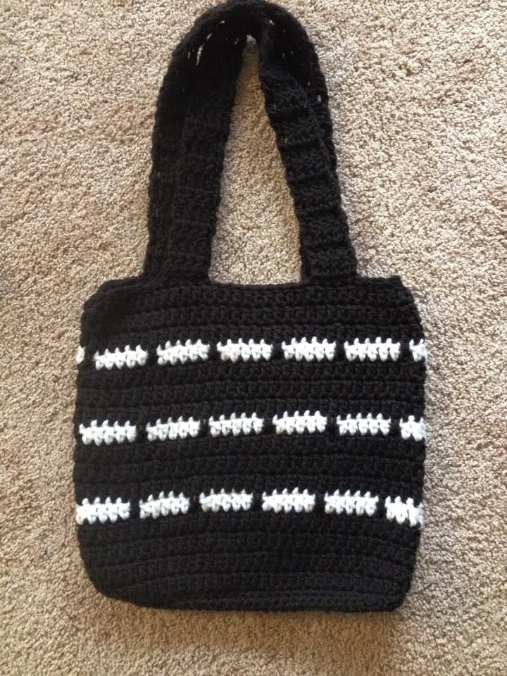 Simple Tote bag crochet - English