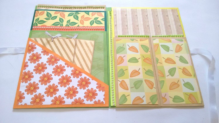 Smash book Tutorial by Srushti patil | DIY paper crafts | Card Ideas