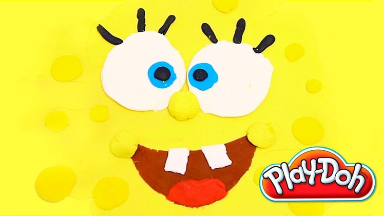 Spongebob made of Play Doh Bob Esponja plastilina playdo