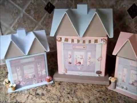 Tilda Bakery, Flower and Toy Shops (for storage or Doll House)