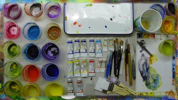 "Tools and Materials for Watercolor Painting" by Ross Barbera