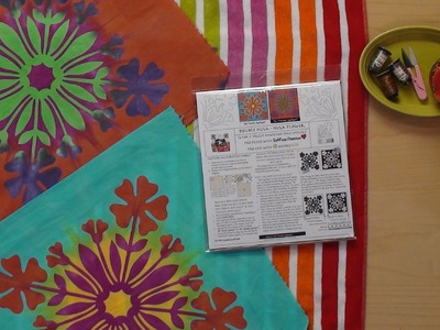 Watch the Double Hula Flower Applique Quilt Kit Unfold, Twice.