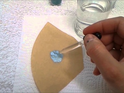 Water-Based Nail Polish - water permeability test