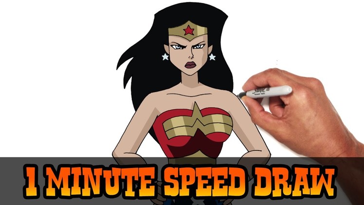 Wonder Woman- Speed Draw Preview