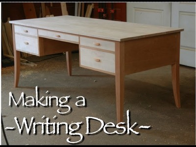 Writing Desk Building Process by Doucette and Wolfe Furniture Makers