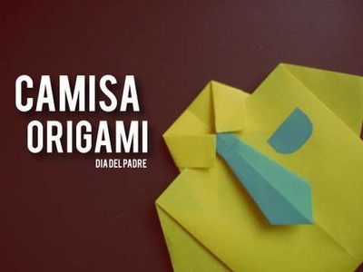 Camisa Origami. dia del padre