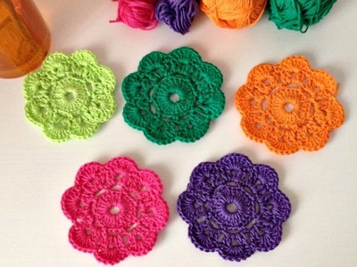 Cómo hacer la Flor Maybelle a crochet