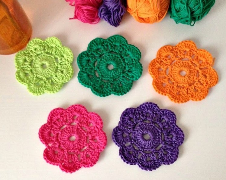 Cómo hacer la Flor Maybelle a crochet