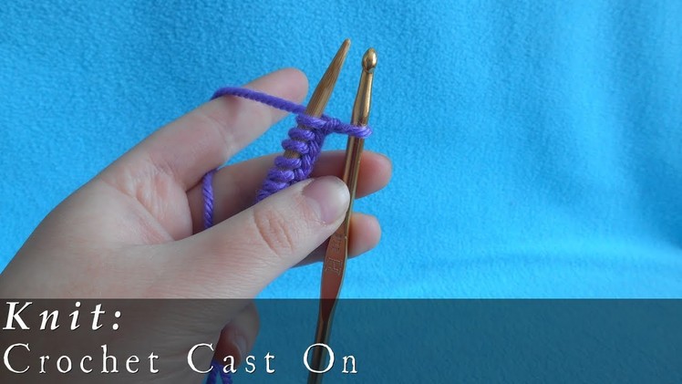 Crochet Cast On { Knit }