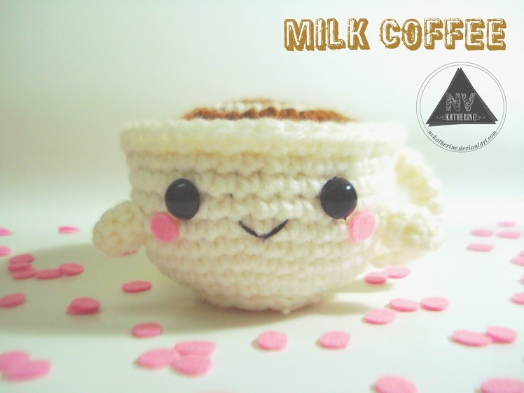 Crochet Milk Coffee Cup Amigurumi FREE PATTERN