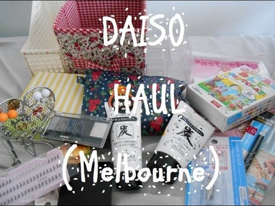 DAISO HAUL! (Melbourne.Australia)