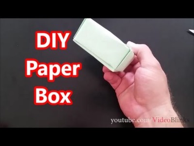 DIY Paper Box Origami