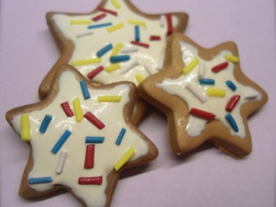 DIY: Polymer clay Tutorial biscotti natalizi!.christmas biscuits!