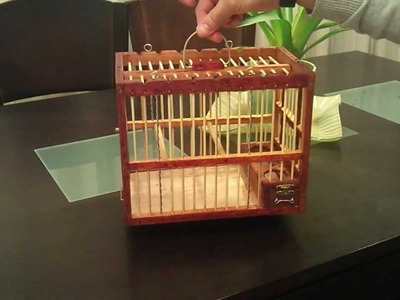 Jaula artesanal 6 .  craft cage 6