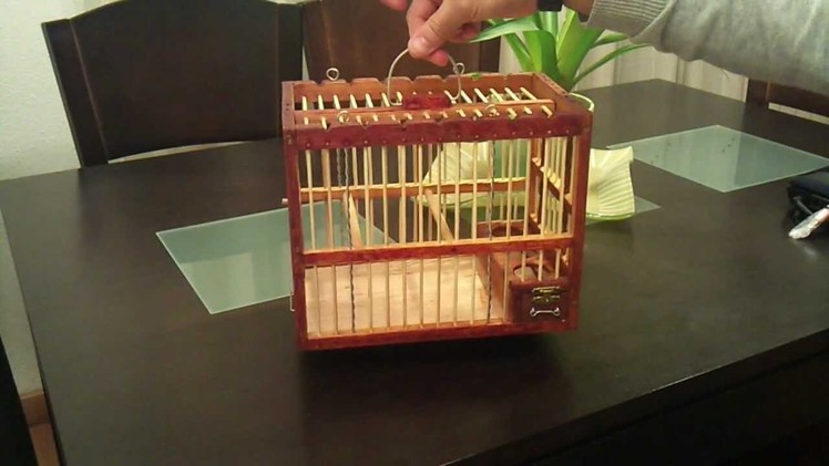 Jaula artesanal 6 .  craft cage 6