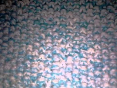 Knit with LANDDERFEEN - Baby Afghan - Babydecke gestrickt, Perlmuster, Tutorial 2