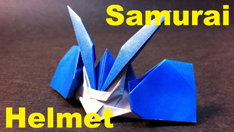 Origami Samurai Helmet Part 2
