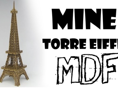 Torre eiffel - MDF