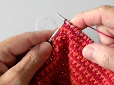 Twee einden breien - Two end knitting
