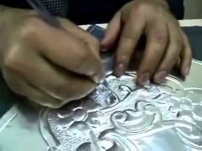 Aluminum Foil Embossing Art