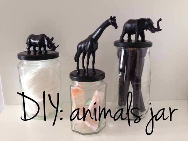 DIY: animals jar