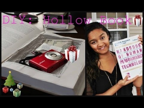 DIY: Gift Ideas For Guys: Hollow.safe Book (Unisex Gift)