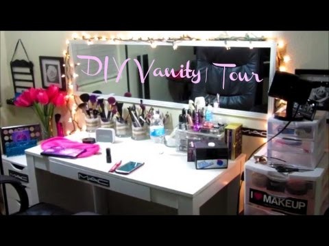 ❤︎DIY Vanity Desk I Did and Tour| (2015)❤︎