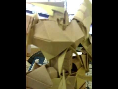 Origami papercraft Gundam