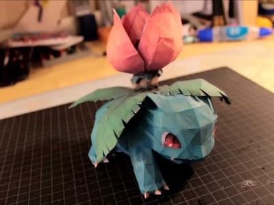 Papercraft "Ivasaur" Pokemon