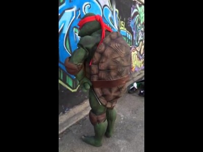 Tmnt Raphael tutorial prop costume suit