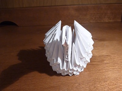 3D Origami Swan Tutorial