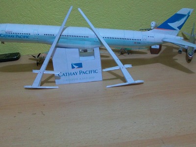 Cathay pacific A340 300 Papercraft