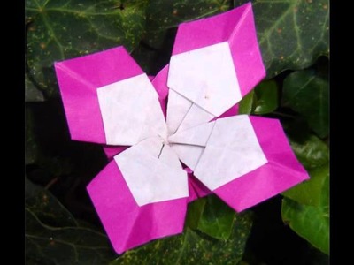 Flores origami