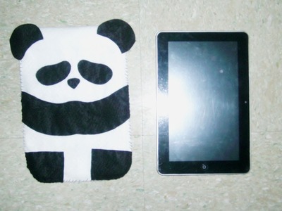Funda para tablet. Oso Panda