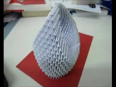 How to make a 3D Origami Swan (3D origami labud)